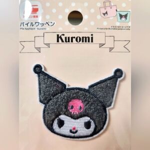 NWT Kuromi Sanrio Kawaii Iron on Patch